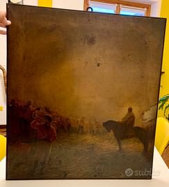 Quadro Garibaldi con dedica storica del 1915