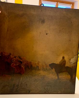 Quadro Garibaldi con dedica storica del 1915