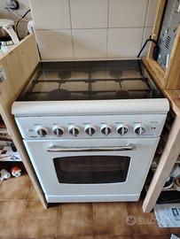 fornello REX mod. RPB 65 msa, 4 fuochi  e forno 