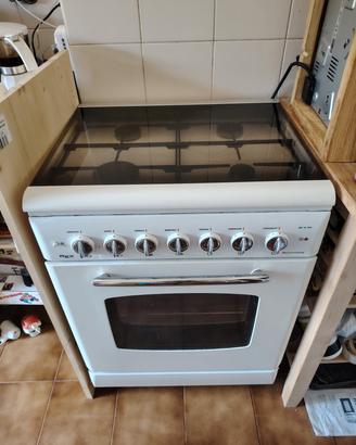 fornello REX mod. RPB 65 msa, 4 fuochi  e forno 