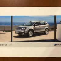 Depliant bruchure subaru tribeca 2008