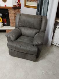 poltrona relax elettrica 