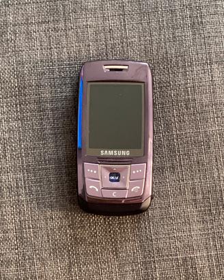 Samsung SGH-E250i Viola Vintage Scatola Accessori