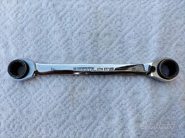 WURTH Chiave a ratchet a doppio anello 4in1