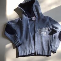 Maglione cotone bambino con cappuccio - 10 anni