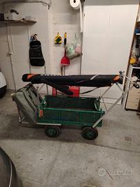 Carrello da pesca carpfishing