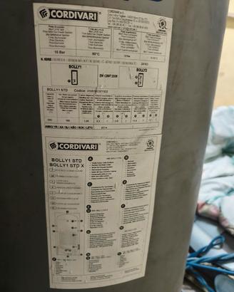 Bollitore 200L Cordivari Bolly 1 STD