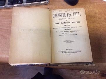 Il giardiniere per tutti, 1889