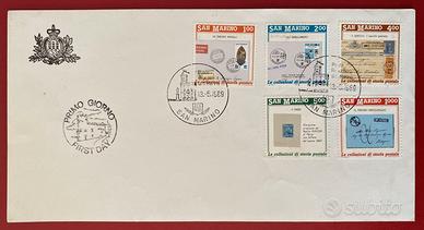 Francobolli San Marino 1989 Busta Filatelia (FDC)