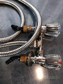 Miscelatore per doccia camper doppio comando 