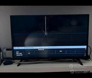 TV 32 pollici marca OK - danneggiato LCD