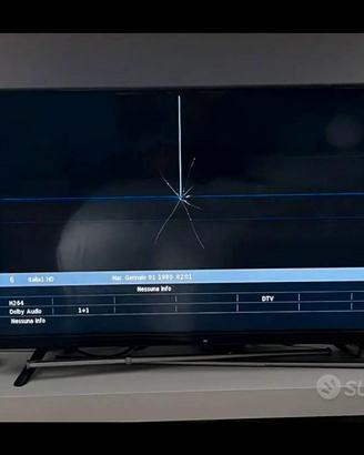 TV 32 pollici marca OK - danneggiato LCD