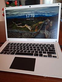 NOTEBOOK 14" MOROSTRON 4Gb/64Gb Bianco Aziendale