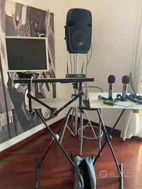 Impianto karaoke completo