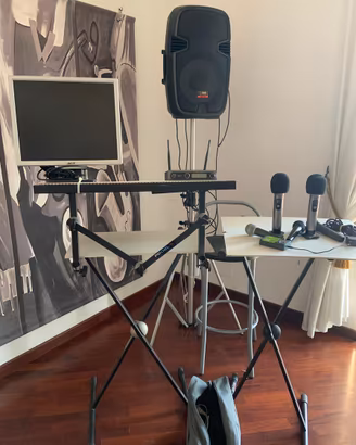 Impianto karaoke completo