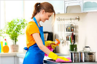 Pulizie domestiche baby sitter badante