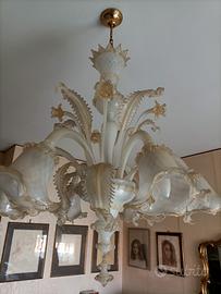 Lampadario in vetro di Murano "La Murrina"