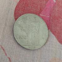 Moneta italiana 100 lire del 1956