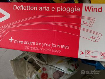 Deflettori anti pioggia 500 Abarth