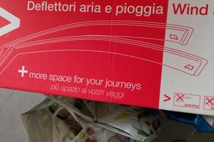 Deflettori anti pioggia 500 Abarth