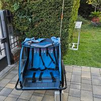 Rimorchio bici 2 bambini BIKE ORGINAL KID-100