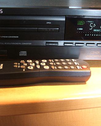 philips cd-624 lettore cd con telecomando