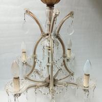 Lampadario anni 50 Maria Teresa Art decò 