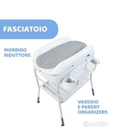 Fasciatoio Chicco Cuddle Bubble con Vaschetta