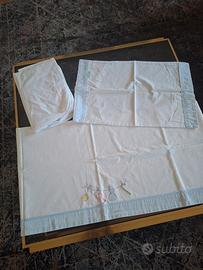Set lenzuolo per lettino Riviera Baby