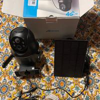 Telecamera Wi-Fi ANRAN con pannello solare NUOVA