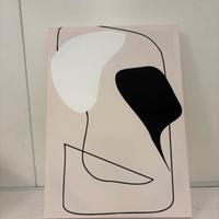 Quadro su tela astratto minimalista