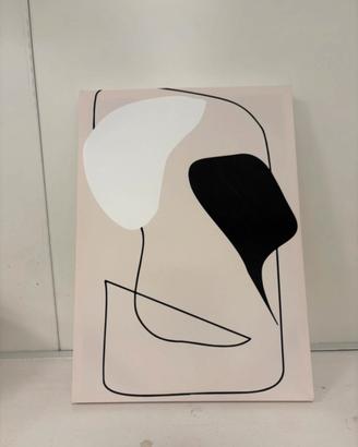 Quadro su tela astratto minimalista