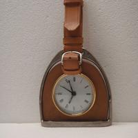 Staffa da equitazione con orologio