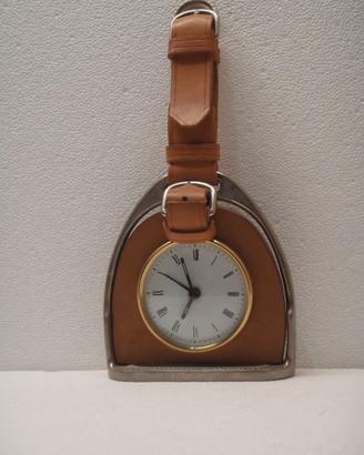 Staffa da equitazione con orologio