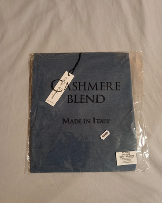 Maglia a collo alto in misto cashmere
