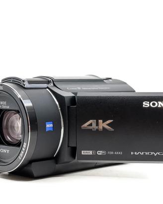 Videocamera Handycam Sony FDR-AX43 4K nuova