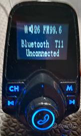 Bluetooth Trasmettitore FM