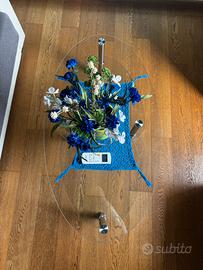 Tavolino Basso in vetro