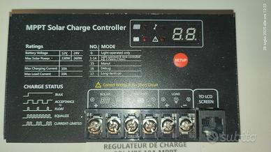 Regolatore MPPT 10 Ah