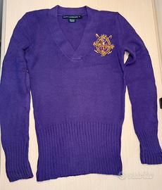 Maglione scollo a V Ralph Lauren sport- Taglia S