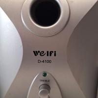 SISTEMA DOLBY WELFI SUBWOOFER + 4 CASSE USATO