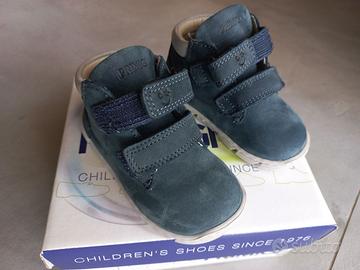 Primigi scarpa primi passi in vera pelle blu