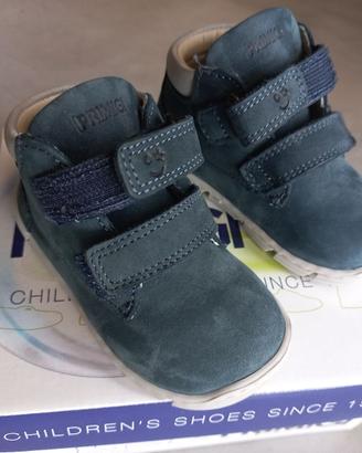 Primigi scarpa primi passi in vera pelle blu