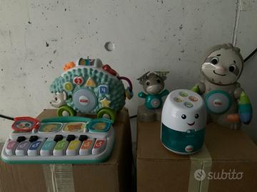 giochi fisher price-clementoni 5 pz al prezzo 2 pz