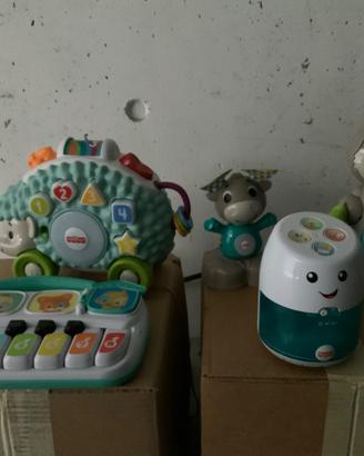 giochi fisher price-clementoni 5 pz al prezzo 2 pz