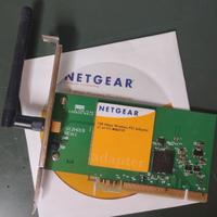 Netgear WG311T Adattatore PCI wireless da 108 Mbps