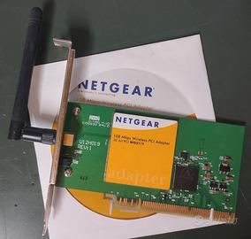 Netgear WG311T Adattatore PCI wireless da 108 Mbps