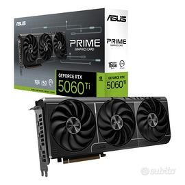 ASUS Prime GeForce RTX 5060 Ti 16G OC NUOVA