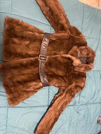 Pelliccia di visone taglia 42/44 morbidissima
