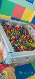 Vasca con palline-prezzo trattabile